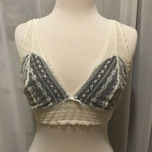 Lace Bralette Fleur’t with Me Lingerie EUC Size XL